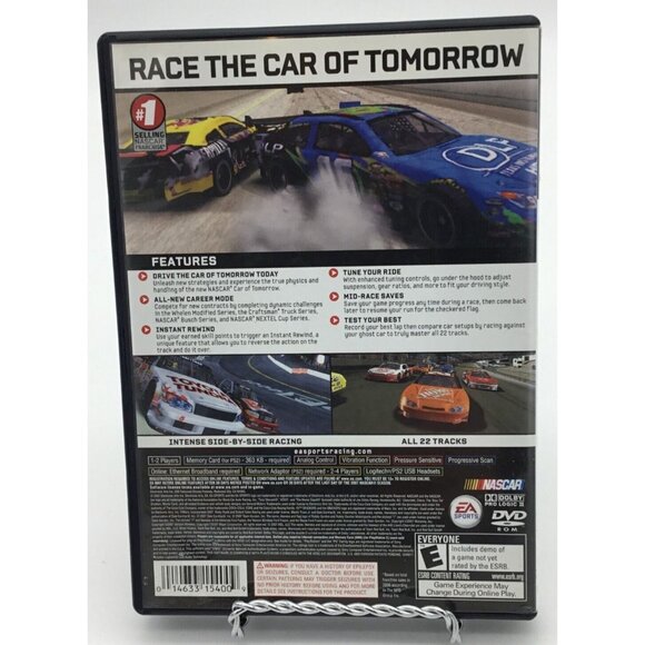 EA Sports Nascar 2008 Playstation 2 Video Game Rated E - Picture 3 of 5